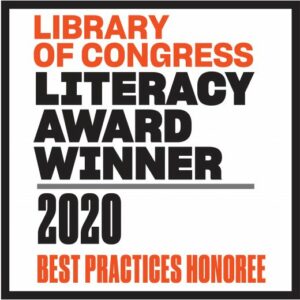 Library of congress, Literacy award winner 2020. Best Practices Honoree